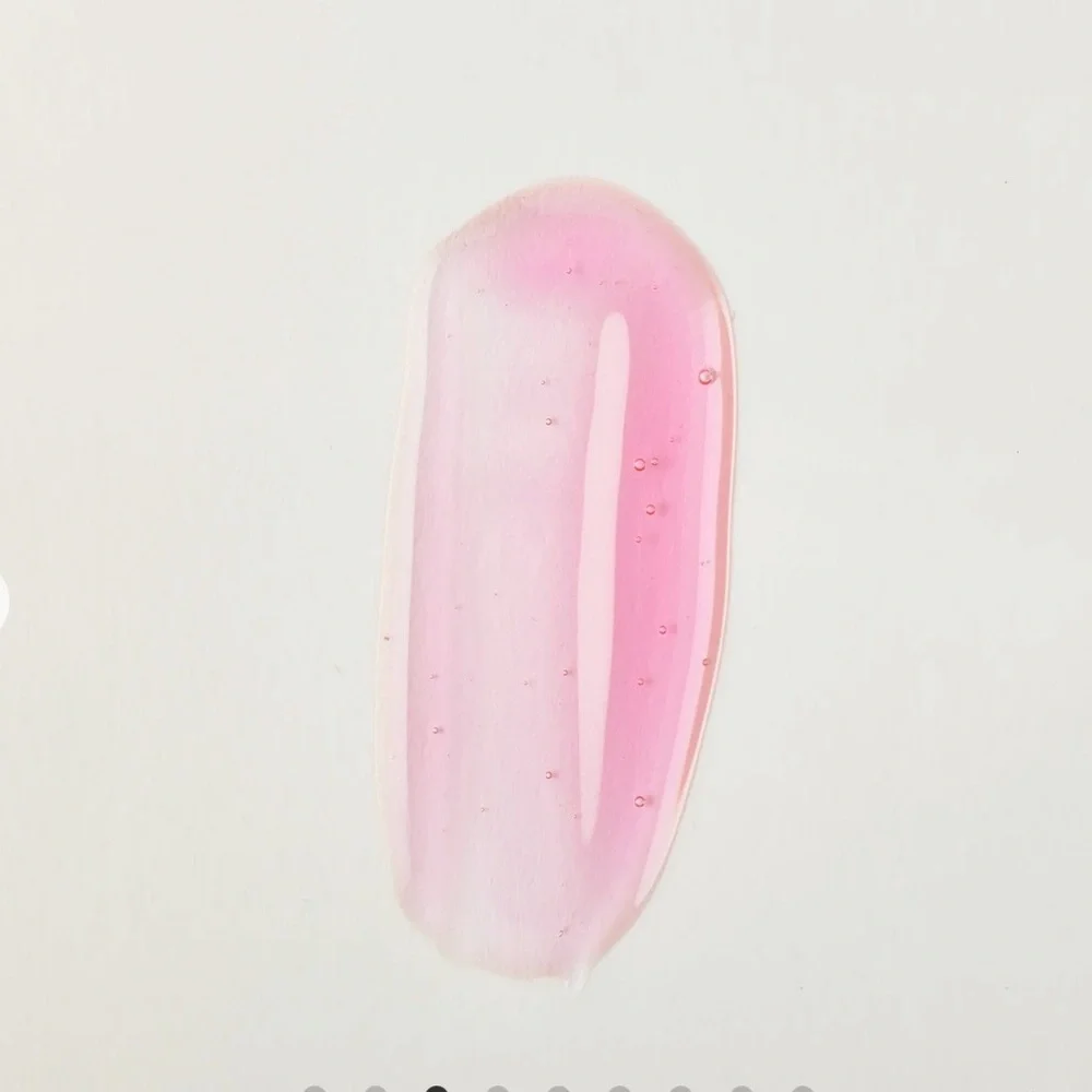 Merit LES DEUX Shade Slick Lip Gelee Gloss in Pink - Hydrating Sheer Shine
